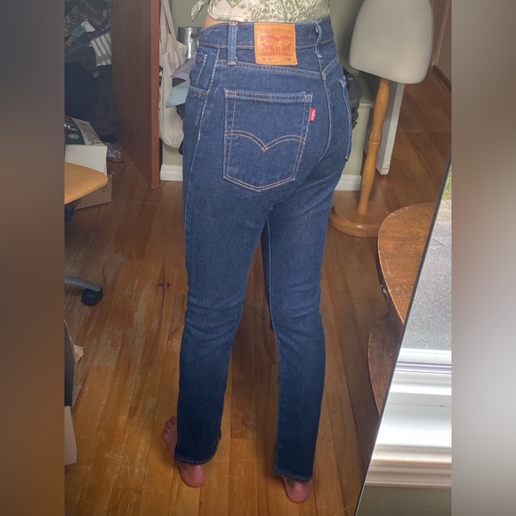 Levi's Denim - Levi’s 505s Dark Wash Straight Leg Jeans